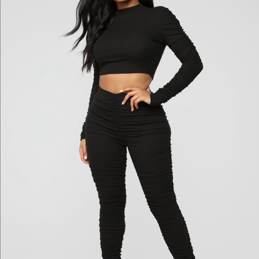 Fashion Nova Nothing Like It Ruched Set